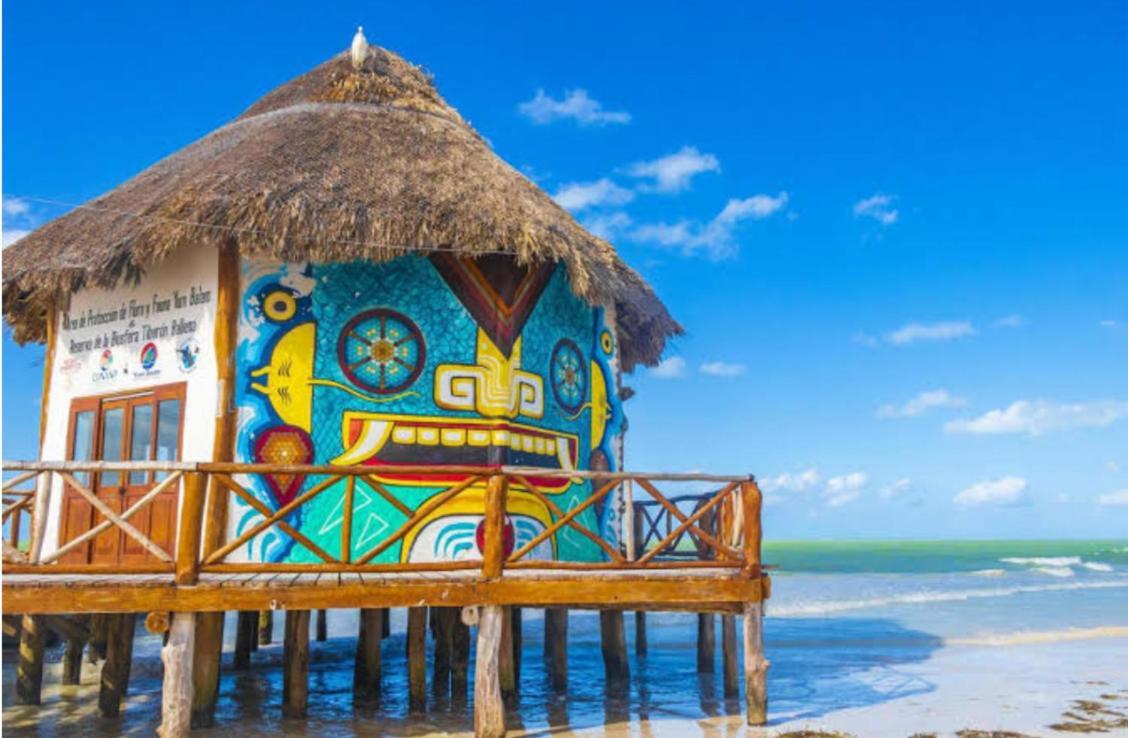 El Corazon Mexican0 Isla Holbox Εξωτερικό φωτογραφία