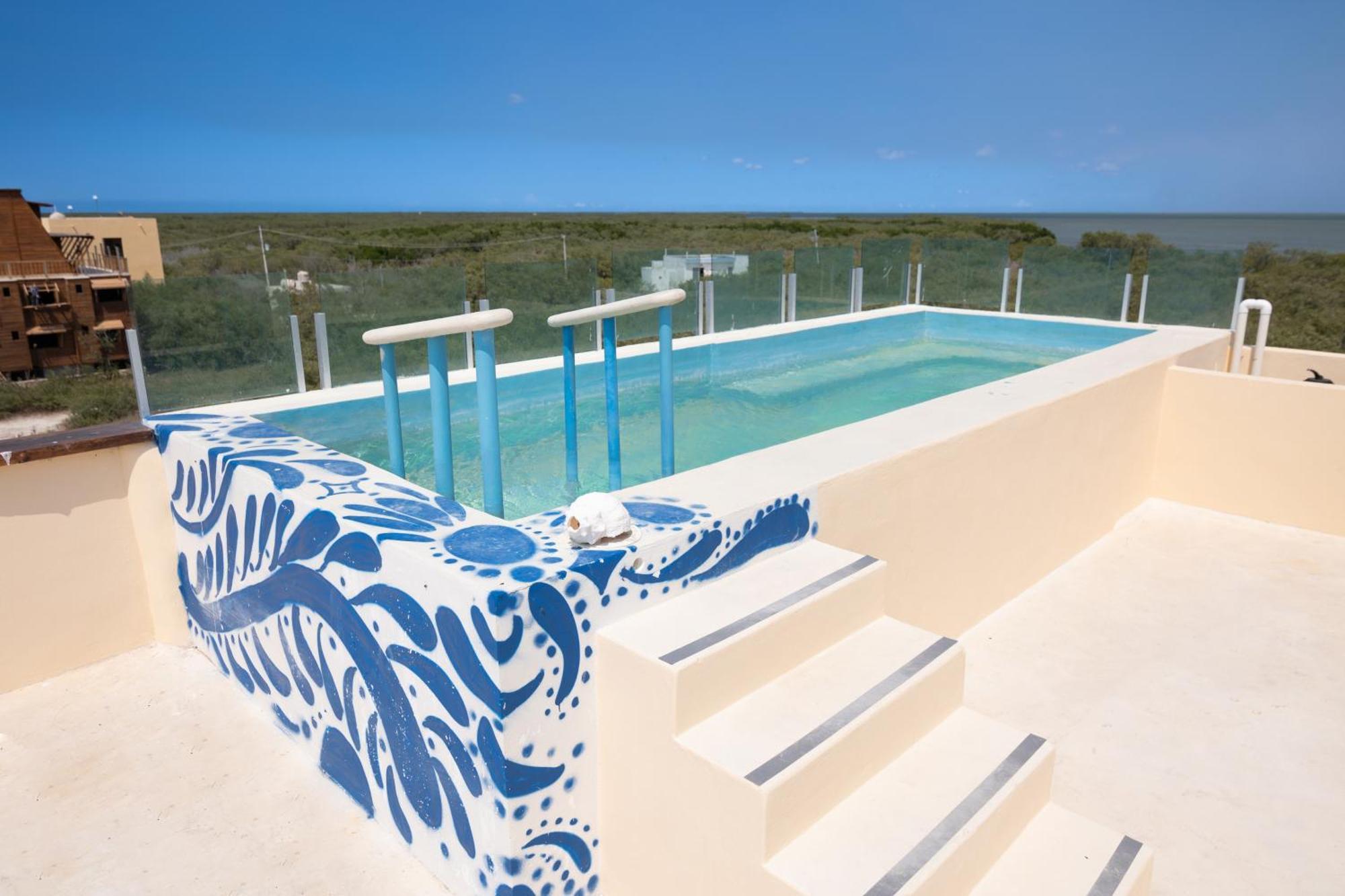 El Corazon Mexican0 Isla Holbox Εξωτερικό φωτογραφία